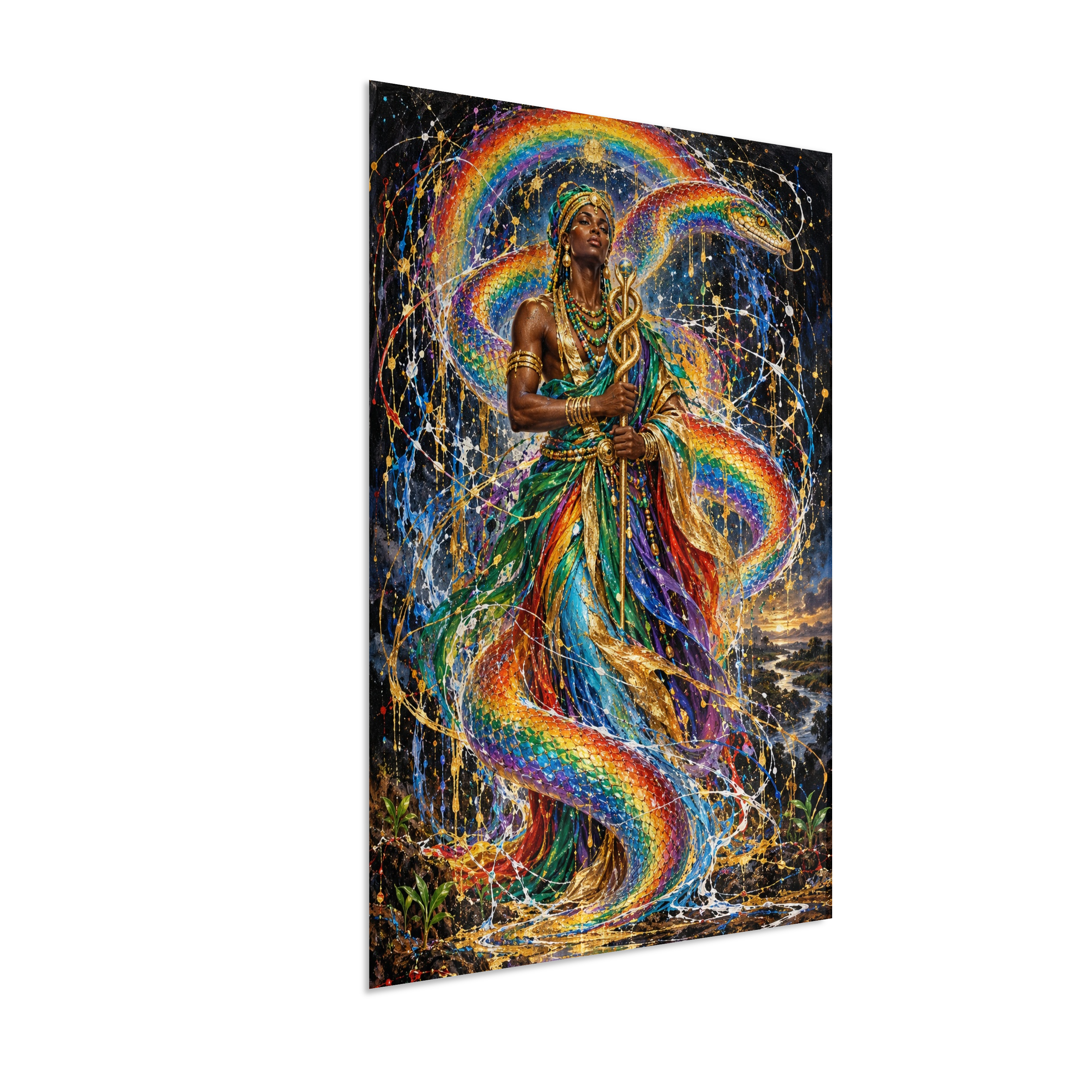 Quadro de Oxumarê
