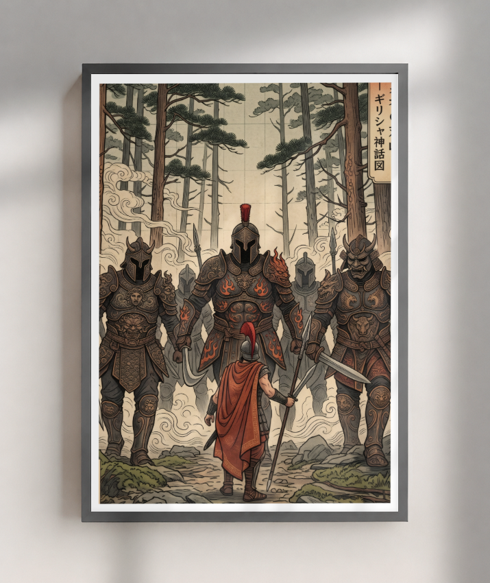Quadro Decorativo A Terra dos Ciclopes – A Odisseia
