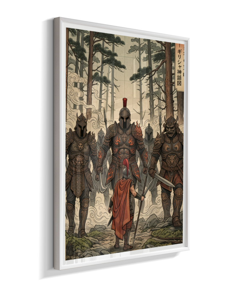 Quadro Decorativo A Terra dos Ciclopes – A Odisseia