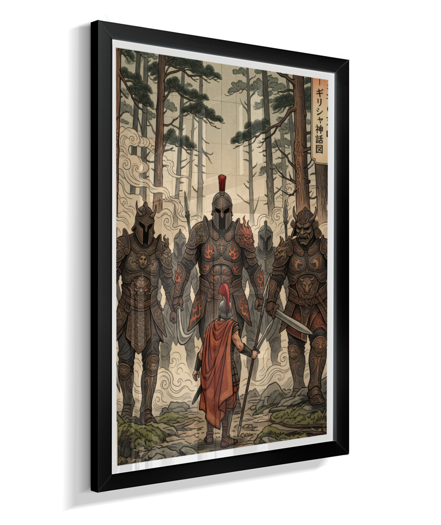Quadro Decorativo A Terra dos Ciclopes – A Odisseia