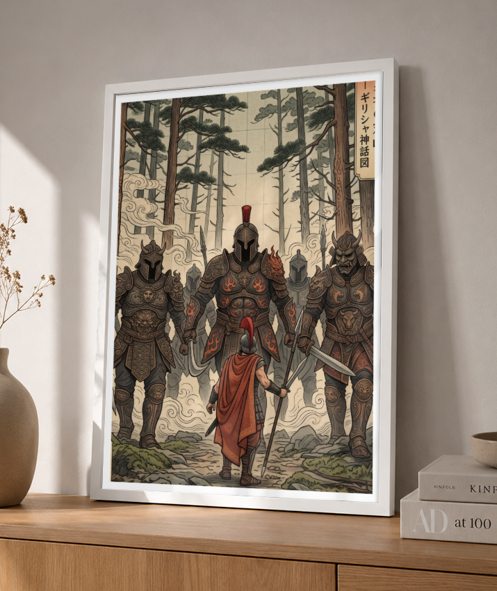 Quadro Decorativo A Terra dos Ciclopes – A Odisseia