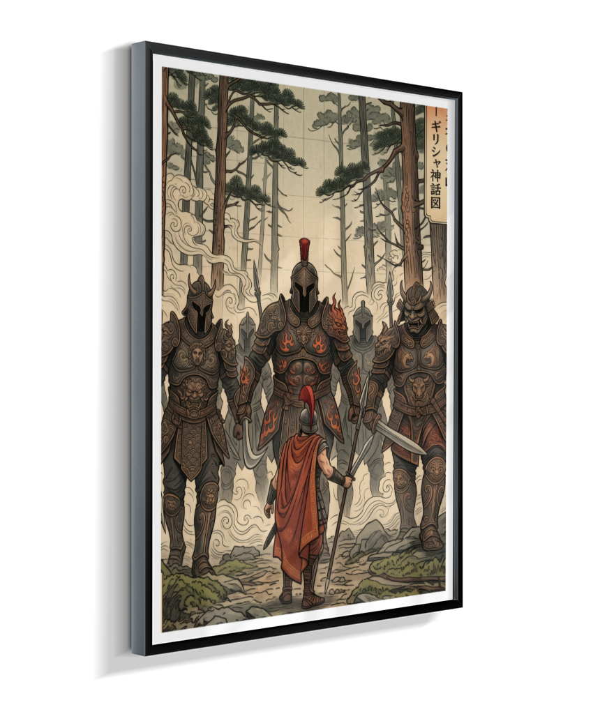 Quadro Decorativo A Terra dos Ciclopes – A Odisseia