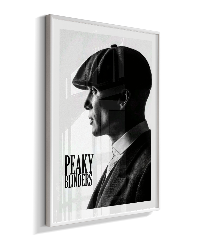 Quadro Decorativo Peaky Blinders Tommy Shelby - Poster PB Minimalista