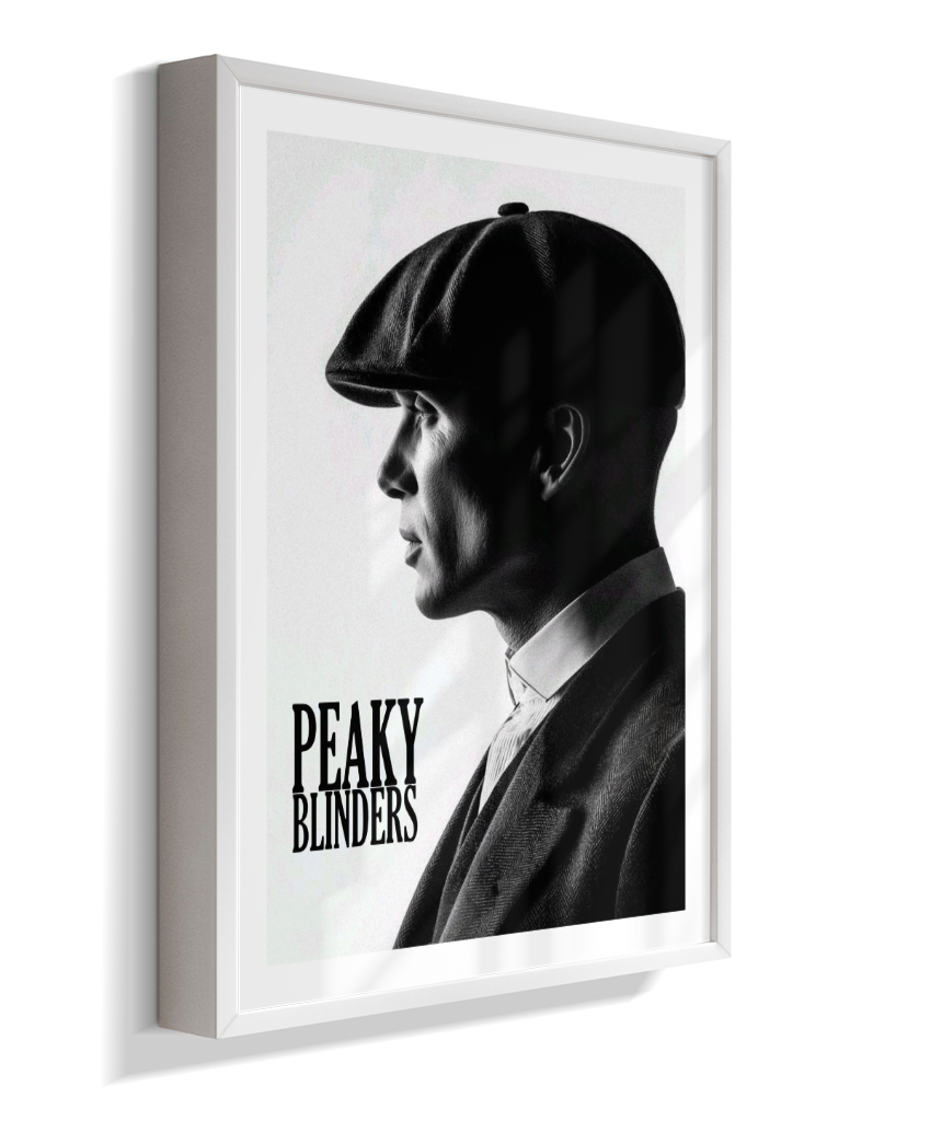 Quadro Decorativo Peaky Blinders Tommy Shelby - Poster PB Minimalista