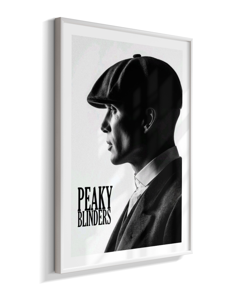 Quadro Decorativo Peaky Blinders Tommy Shelby - Poster PB Minimalista