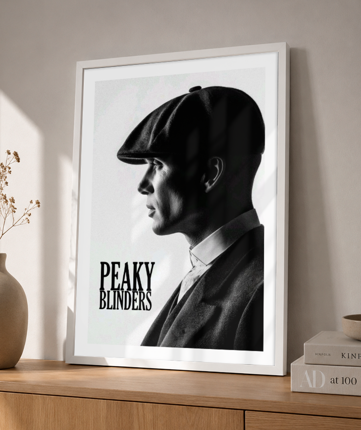 Quadro Decorativo Peaky Blinders Tommy Shelby - Poster PB Minimalista