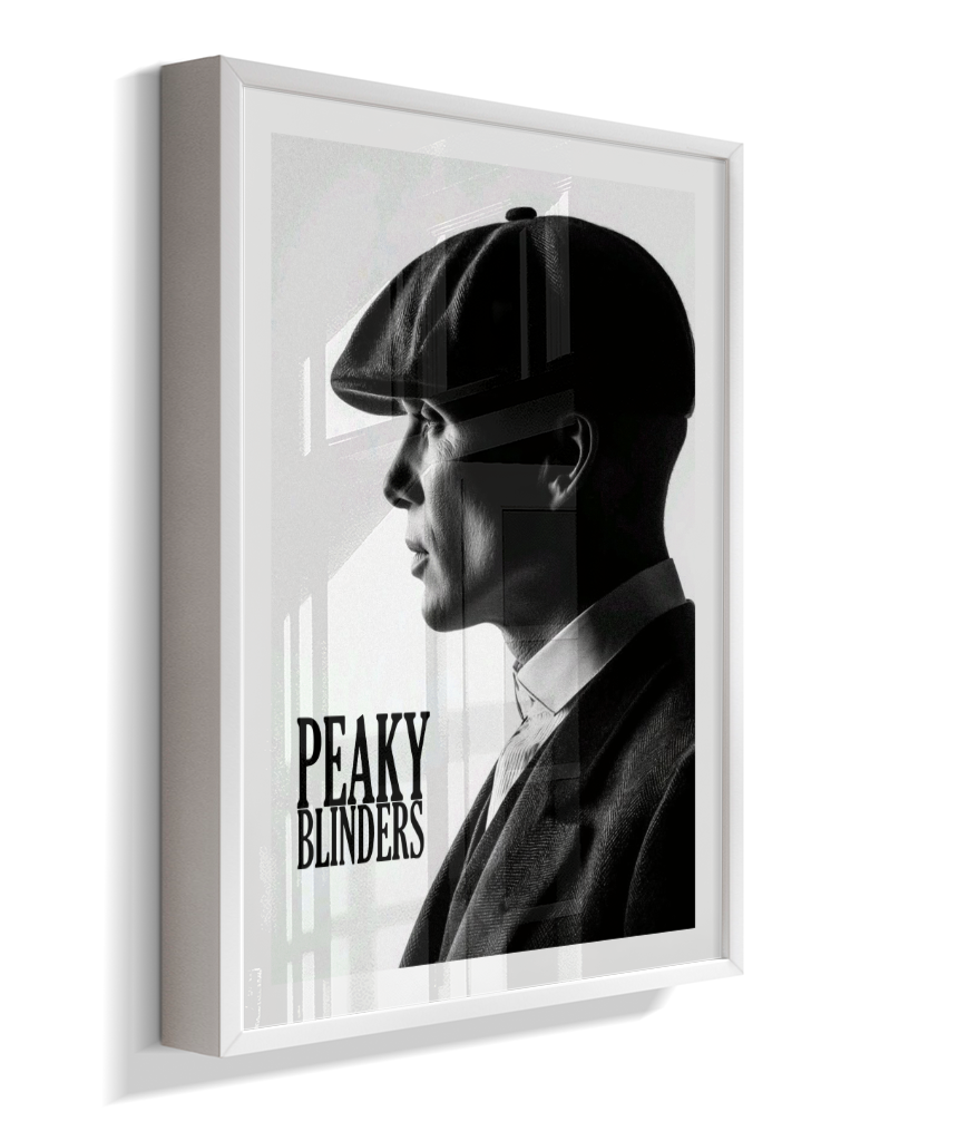 Quadro Decorativo Peaky Blinders Tommy Shelby - Poster PB Minimalista