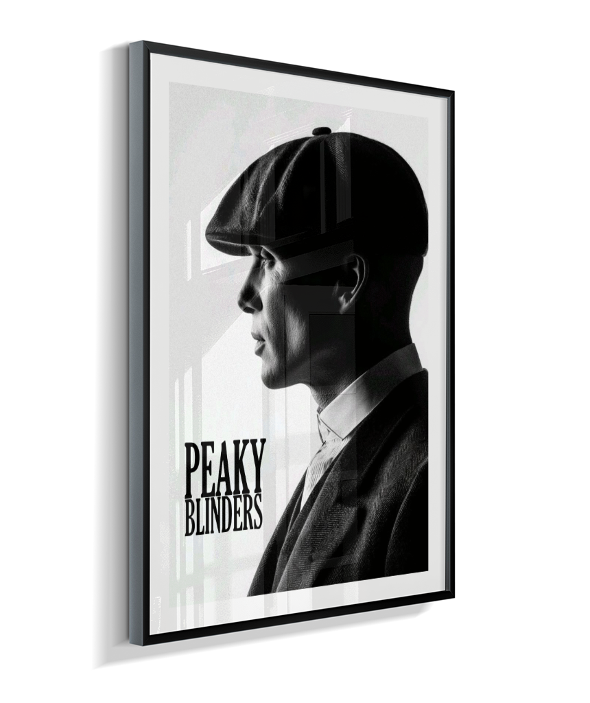Quadro Decorativo Peaky Blinders Tommy Shelby - Poster PB Minimalista