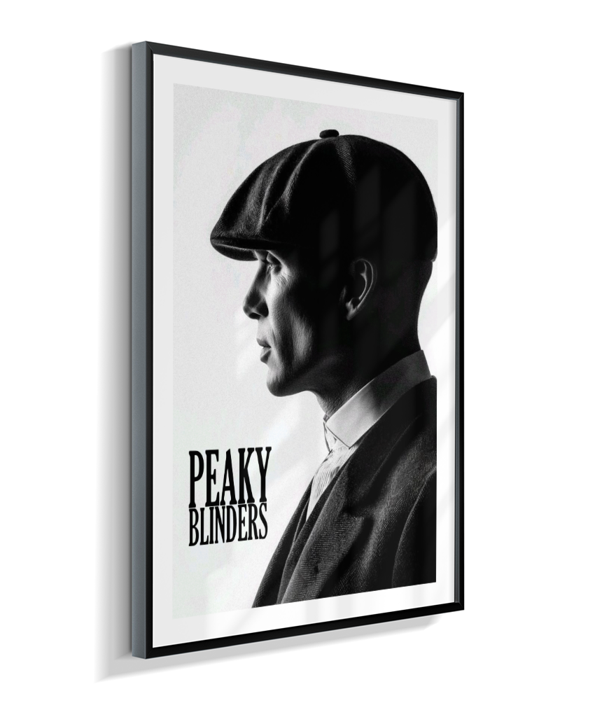 Quadro Decorativo Peaky Blinders Tommy Shelby - Poster PB Minimalista