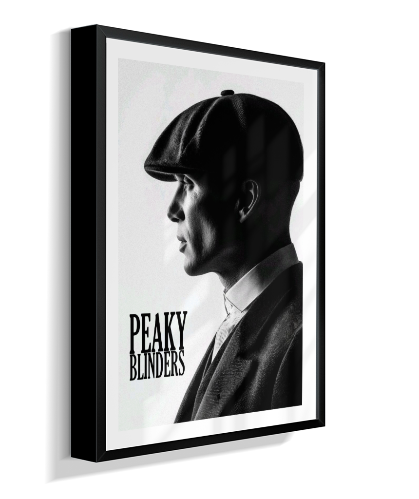 Quadro Decorativo Peaky Blinders Tommy Shelby - Poster PB Minimalista