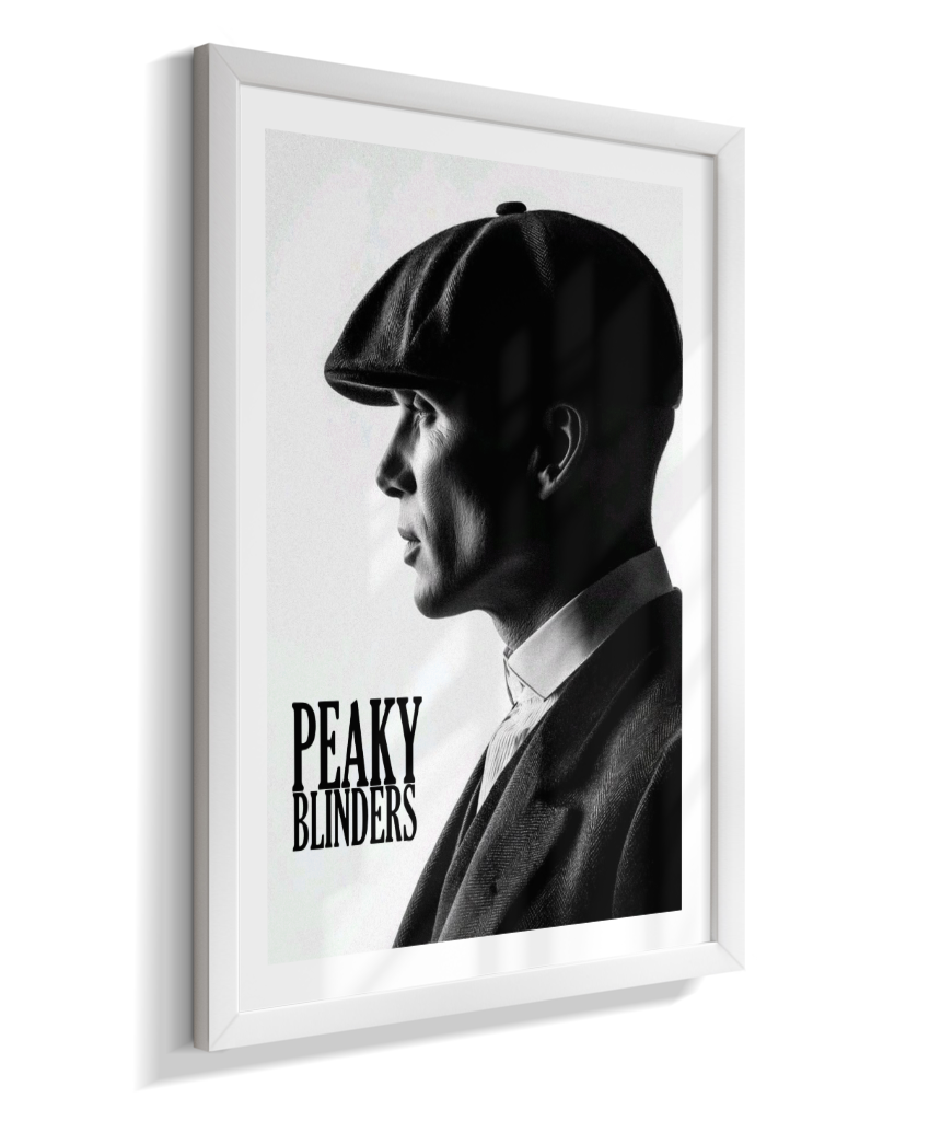 Quadro Decorativo Peaky Blinders Tommy Shelby - Poster PB Minimalista