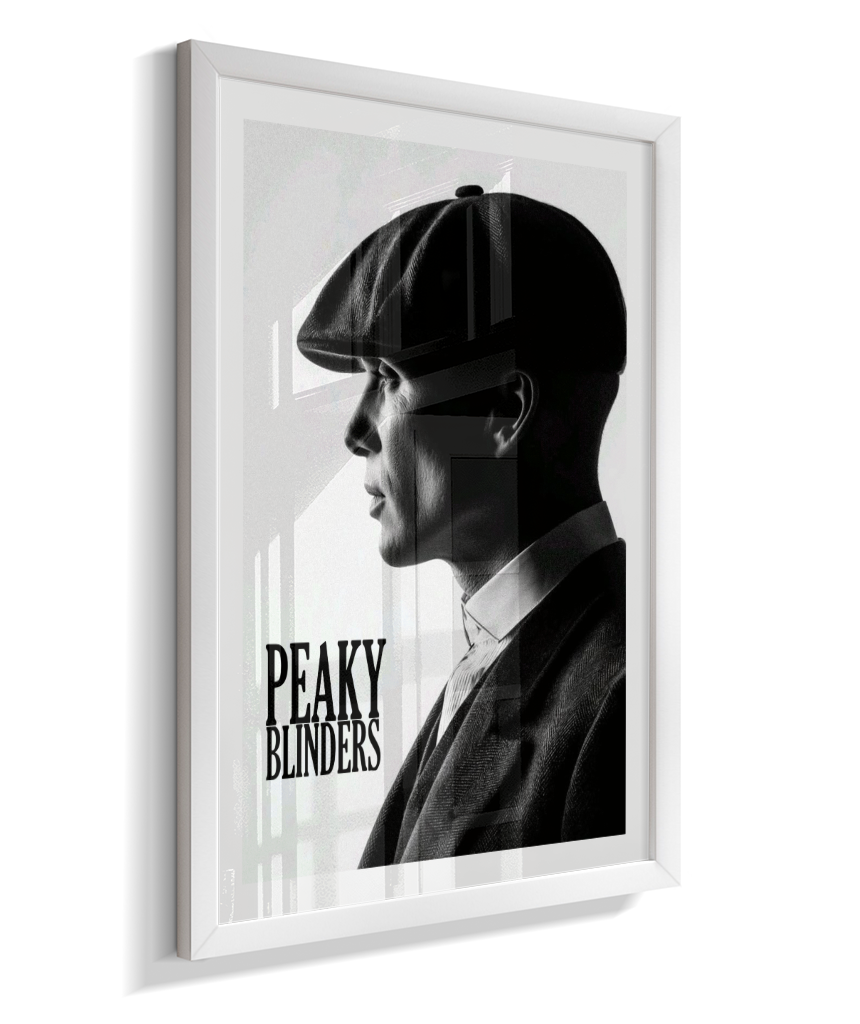 Quadro Decorativo Peaky Blinders Tommy Shelby - Poster PB Minimalista