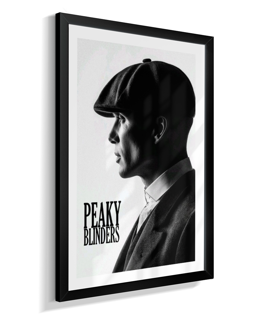 Quadro Decorativo Peaky Blinders Tommy Shelby - Poster PB Minimalista