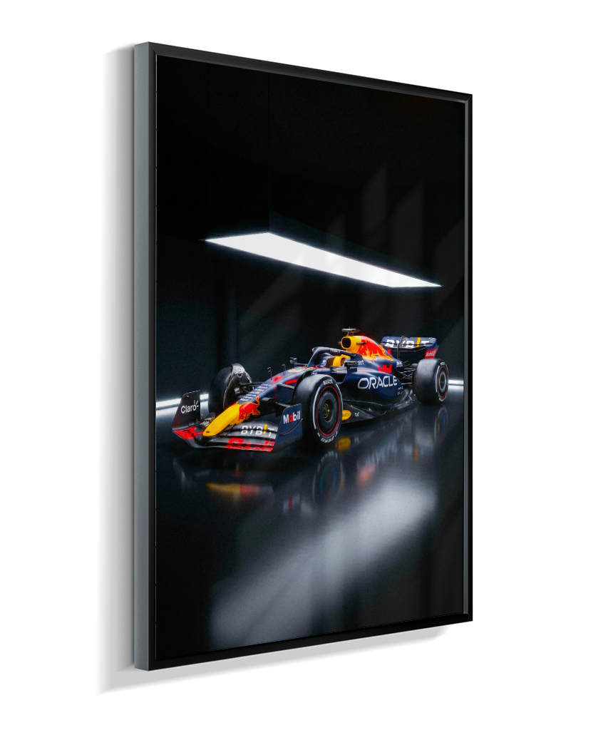 Quadro Decorativo Red Bull Racing F1 Studio Dark Edition