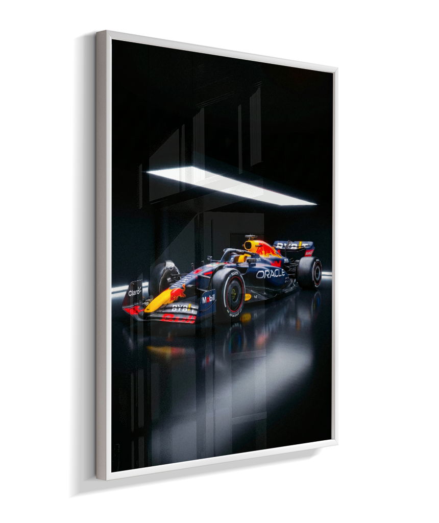Quadro Decorativo Red Bull Racing F1 Studio Dark Edition