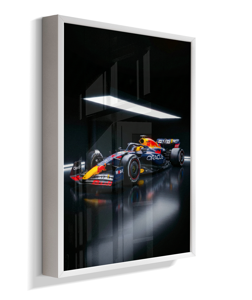 Quadro Decorativo Red Bull Racing F1 Studio Dark Edition