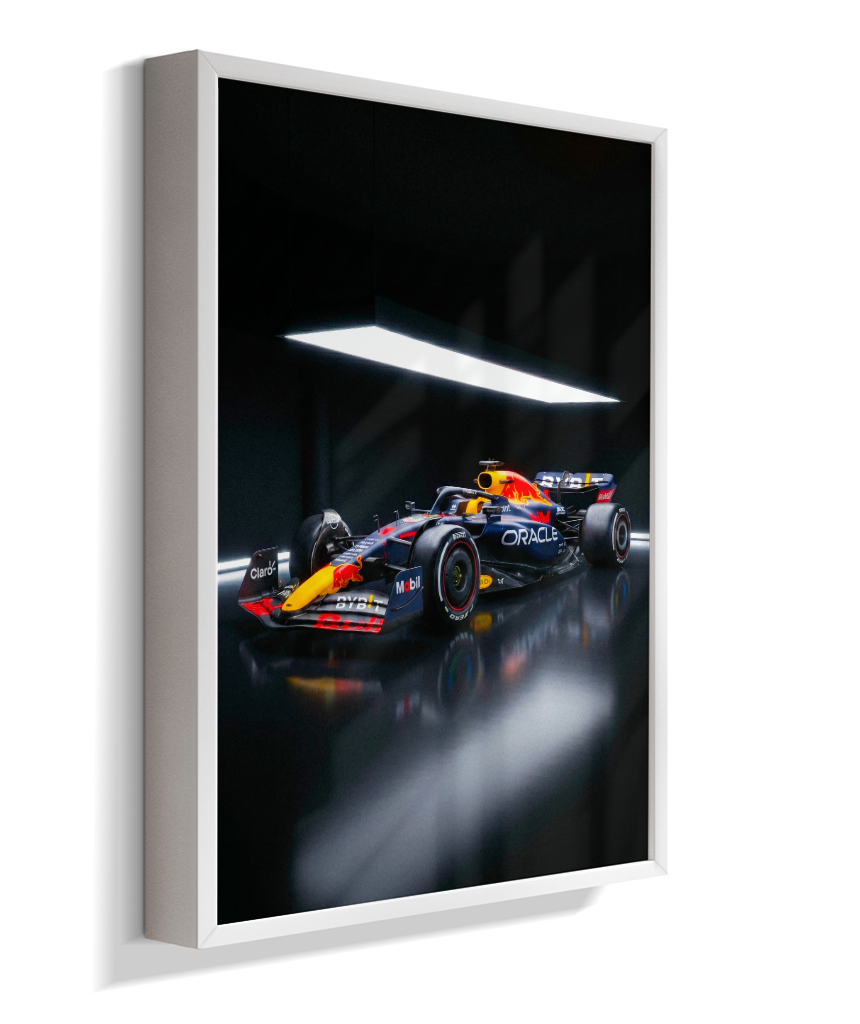 Quadro Decorativo Red Bull Racing F1 Studio Dark Edition
