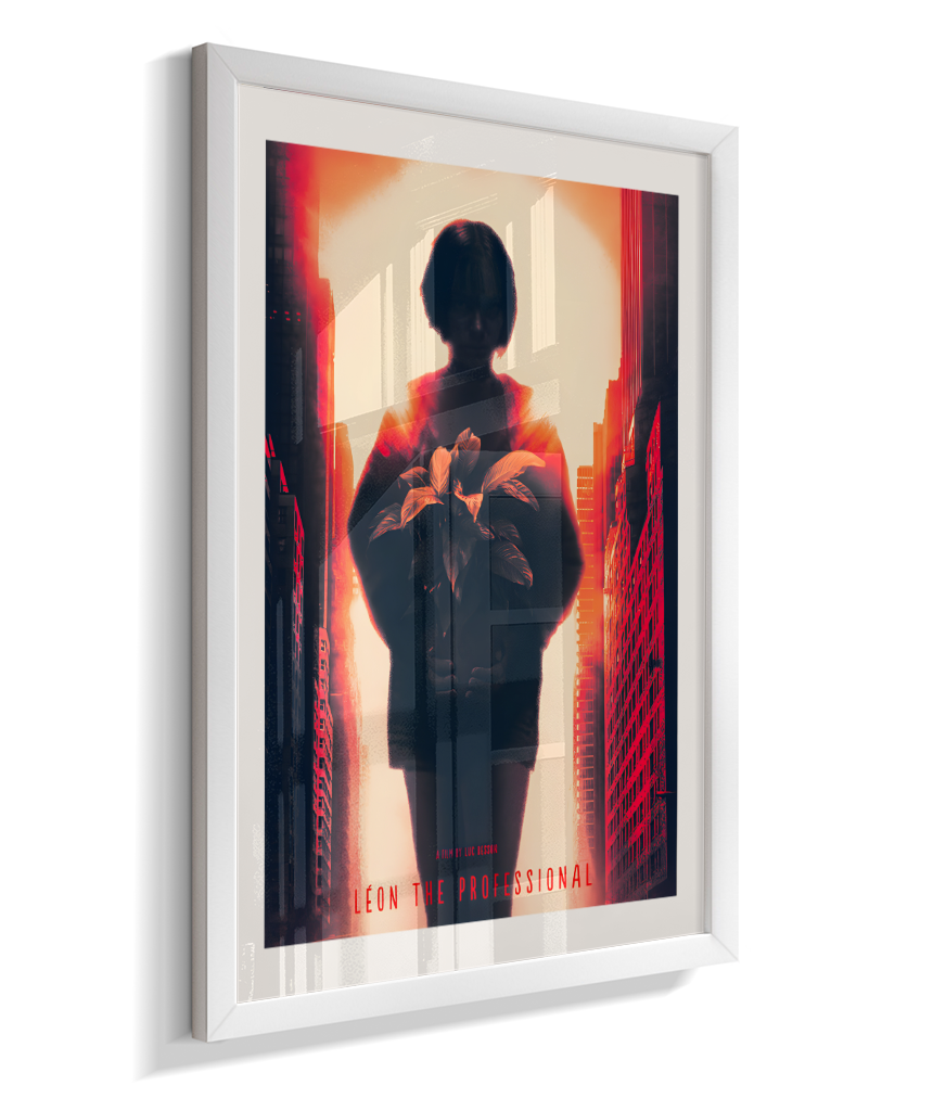 Quadro Decorativo O Professional - Mathilda Pôr do Sol Fine Art
