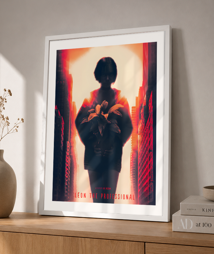 Quadro Decorativo O Professional - Mathilda Pôr do Sol Fine Art