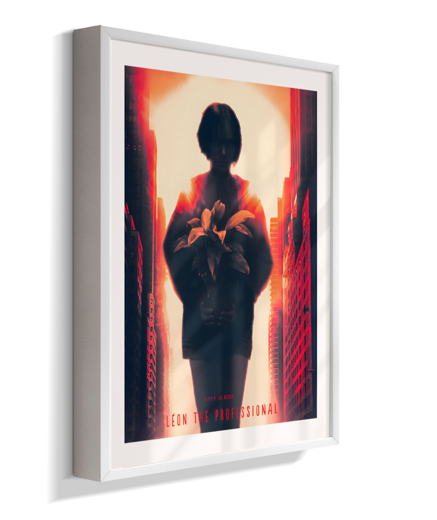 Quadro Decorativo O Professional - Mathilda Pôr do Sol Fine Art