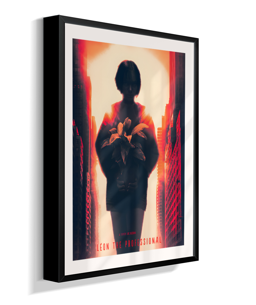 Quadro Decorativo O Professional - Mathilda Pôr do Sol Fine Art