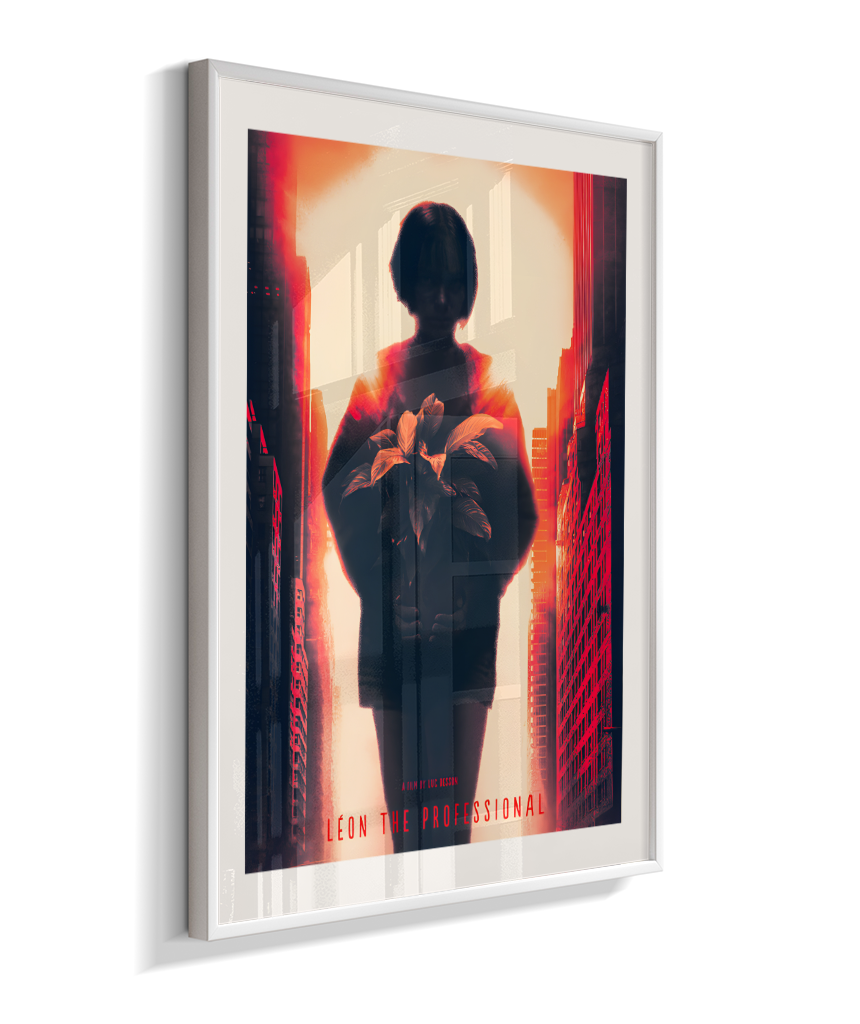Quadro Decorativo O Professional - Mathilda Pôr do Sol Fine Art