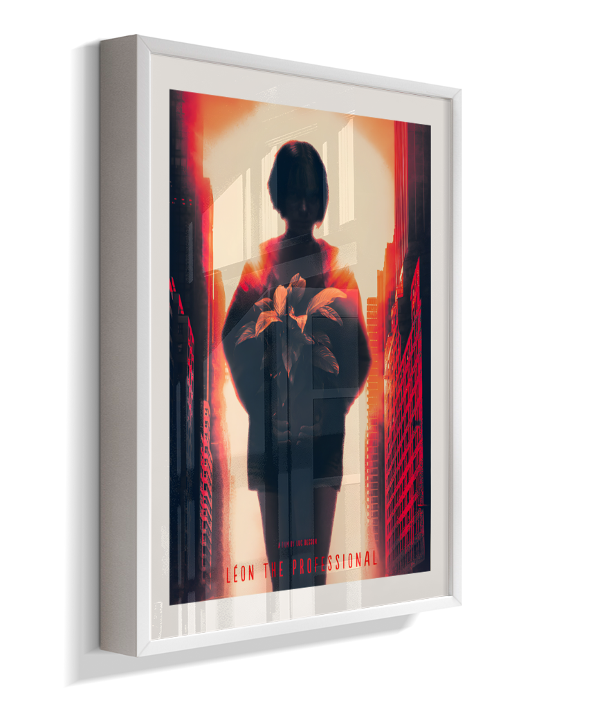 Quadro Decorativo O Professional - Mathilda Pôr do Sol Fine Art