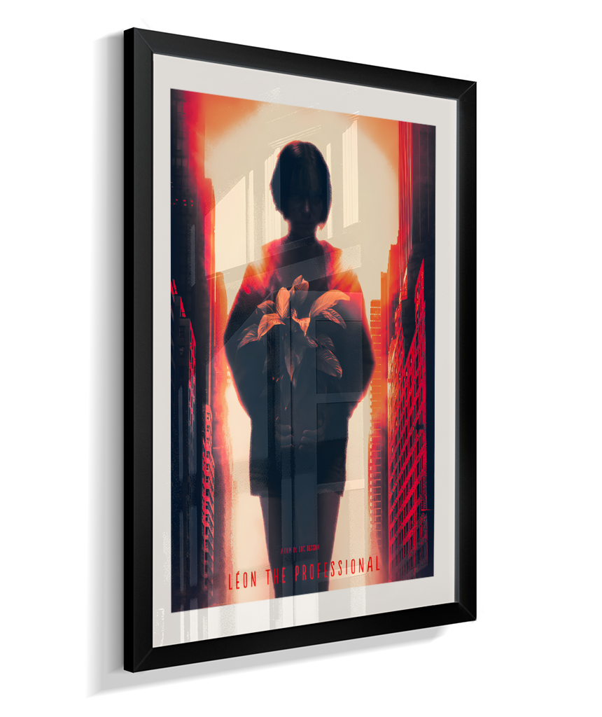 Quadro Decorativo O Professional - Mathilda Pôr do Sol Fine Art