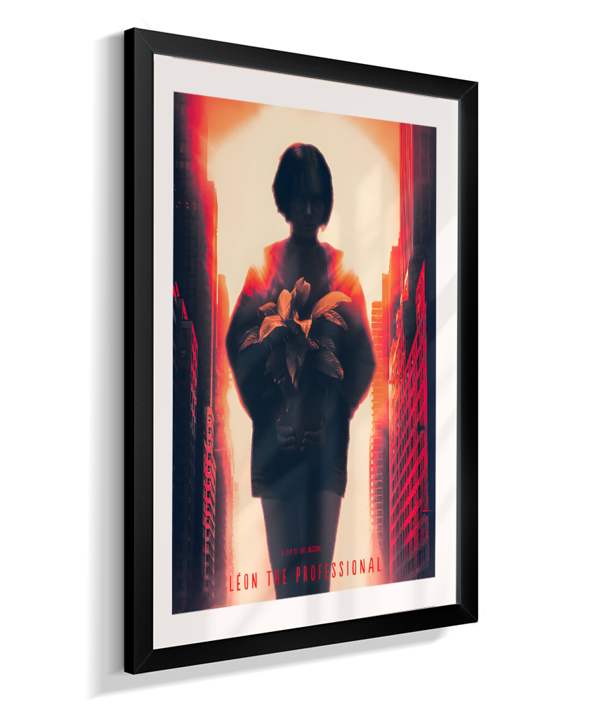 Quadro Decorativo O Professional - Mathilda Pôr do Sol Fine Art