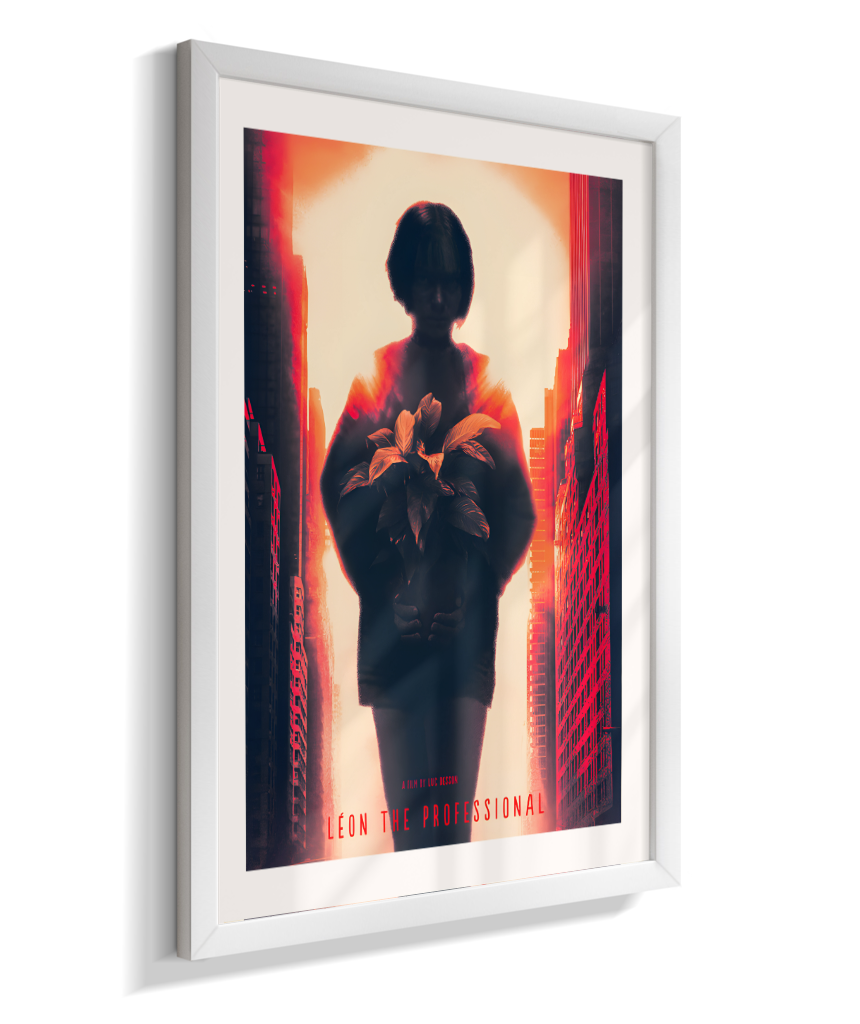 Quadro Decorativo O Professional - Mathilda Pôr do Sol Fine Art