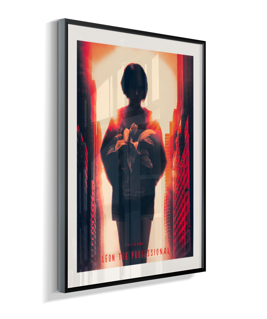 Quadro Decorativo O Professional - Mathilda Pôr do Sol Fine Art