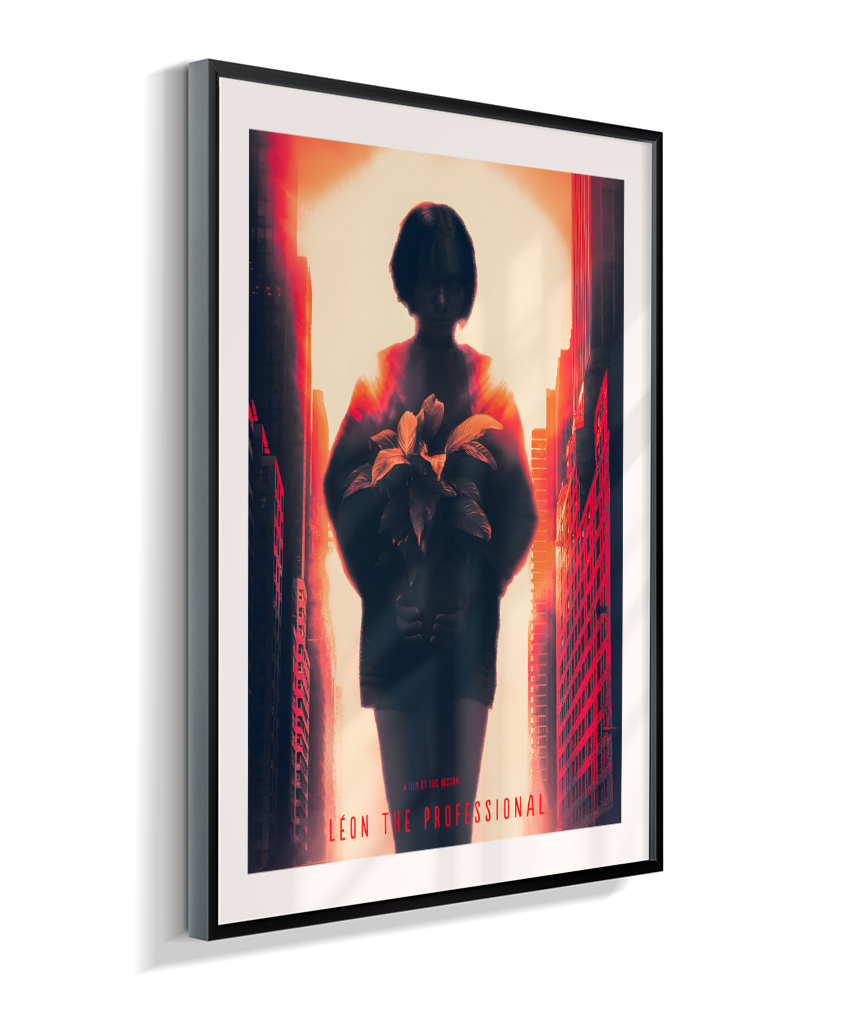 Quadro Decorativo O Professional - Mathilda Pôr do Sol Fine Art