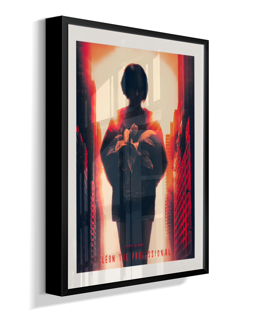 Quadro Decorativo O Professional - Mathilda Pôr do Sol Fine Art