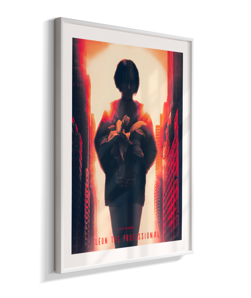 Quadro Decorativo O Professional - Mathilda Pôr do Sol Fine Art