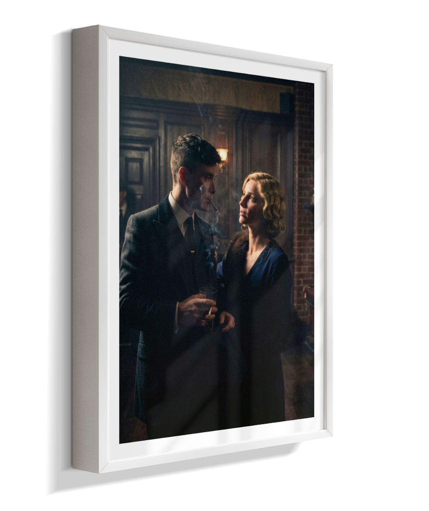 Quadro Decorativo Peaky Blinders Tommy e Grace Retrato Poster