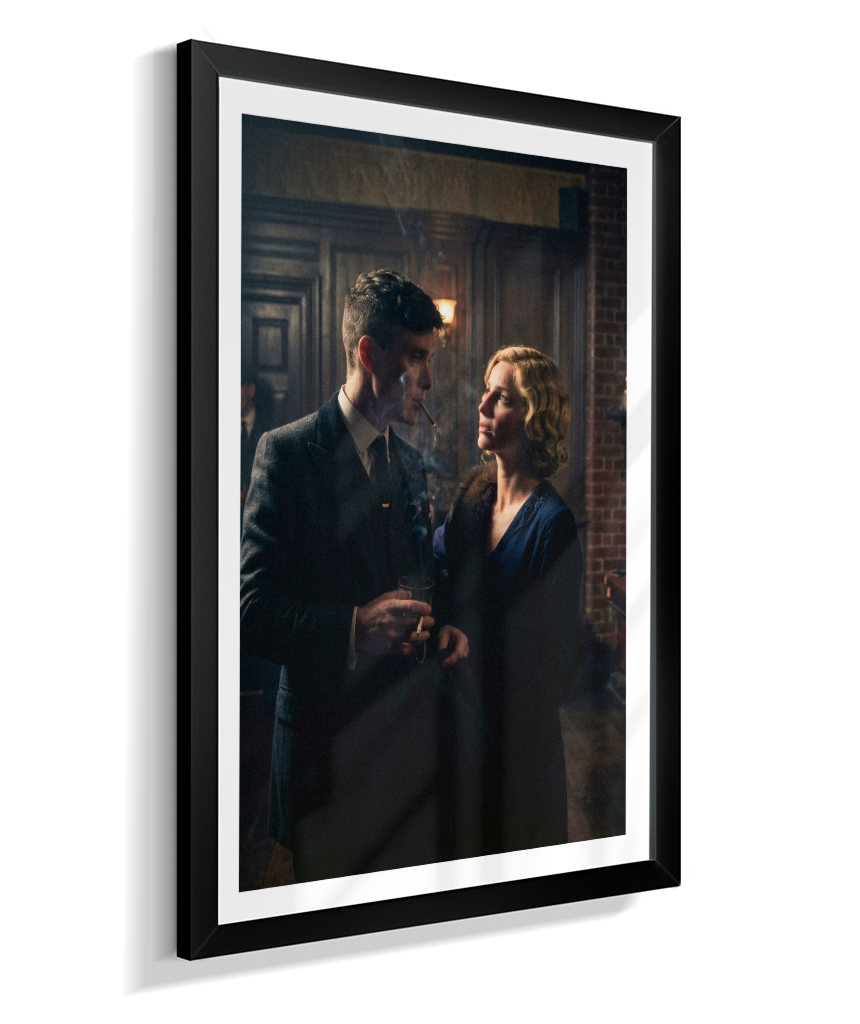 Quadro Decorativo Peaky Blinders Tommy e Grace Retrato Poster