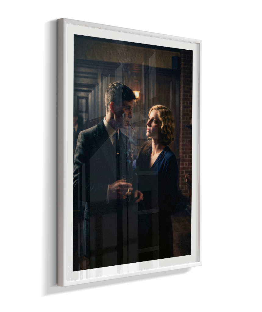 Quadro Decorativo Peaky Blinders Tommy e Grace Retrato Poster