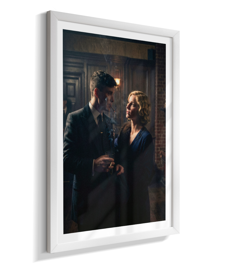 Quadro Decorativo Peaky Blinders Tommy e Grace Retrato Poster