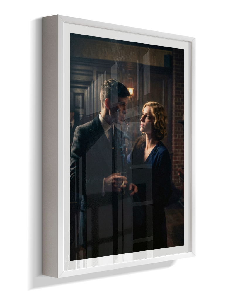 Quadro Decorativo Peaky Blinders Tommy e Grace Retrato Poster
