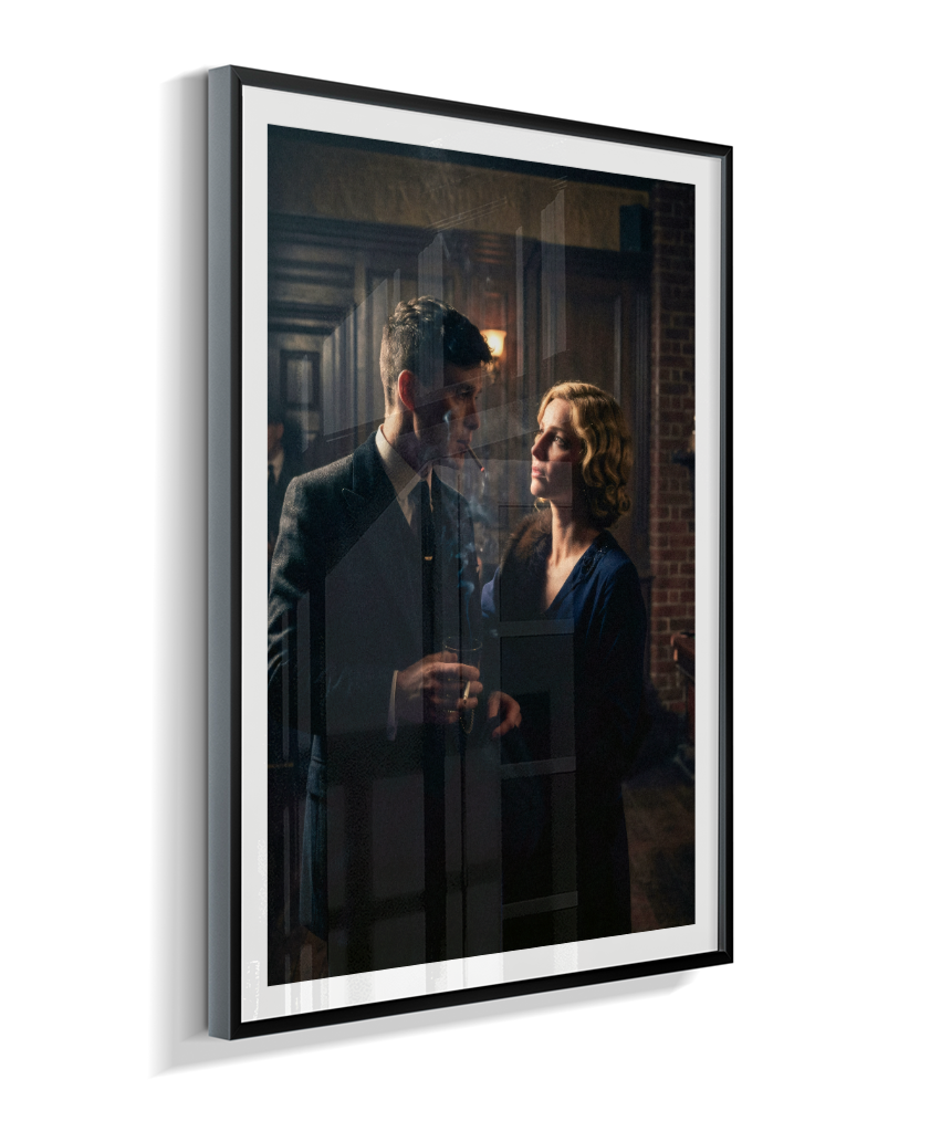 Quadro Decorativo Peaky Blinders Tommy e Grace Retrato Poster