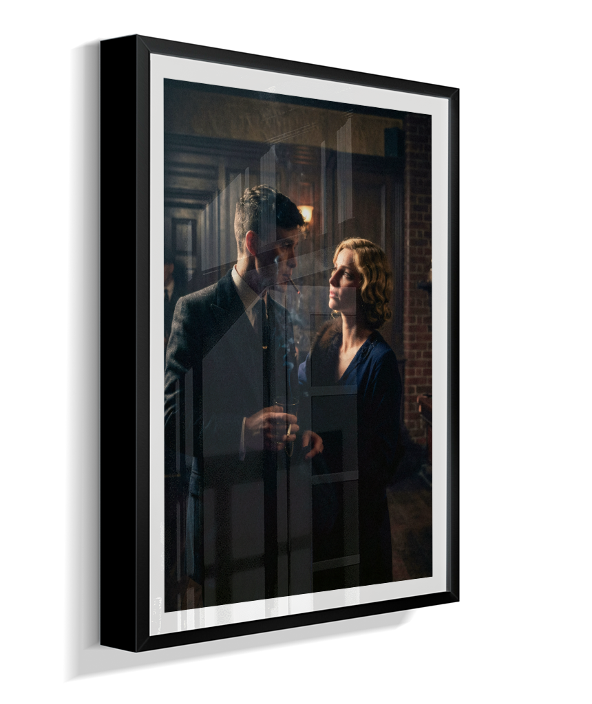 Quadro Decorativo Peaky Blinders Tommy e Grace Retrato Poster