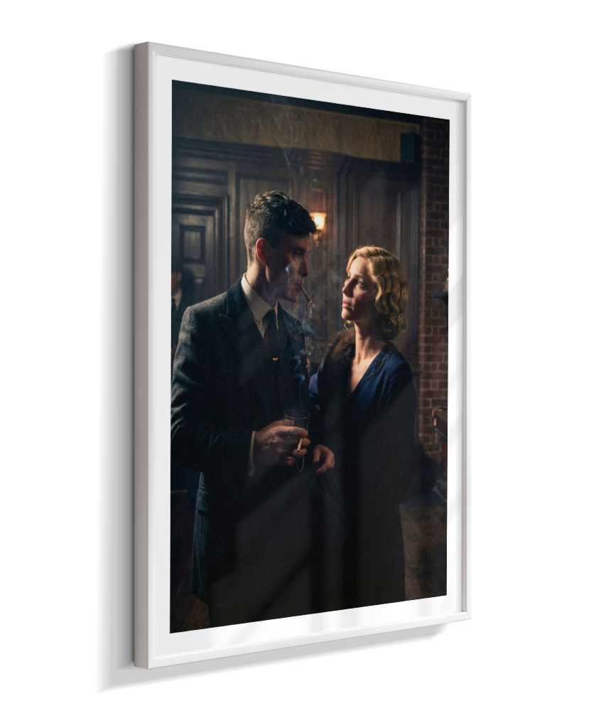 Quadro Decorativo Peaky Blinders Tommy e Grace Retrato Poster