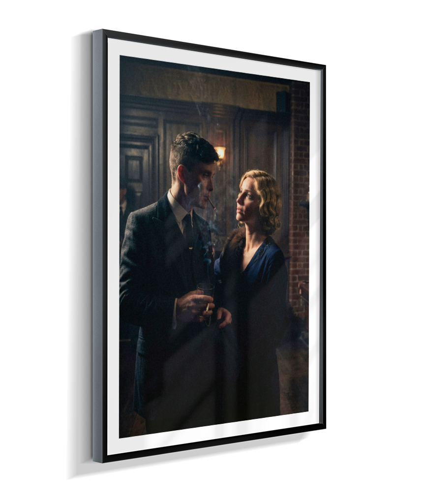 Quadro Decorativo Peaky Blinders Tommy e Grace Retrato Poster