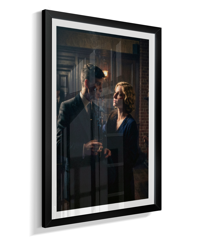 Quadro Decorativo Peaky Blinders Tommy e Grace Retrato Poster