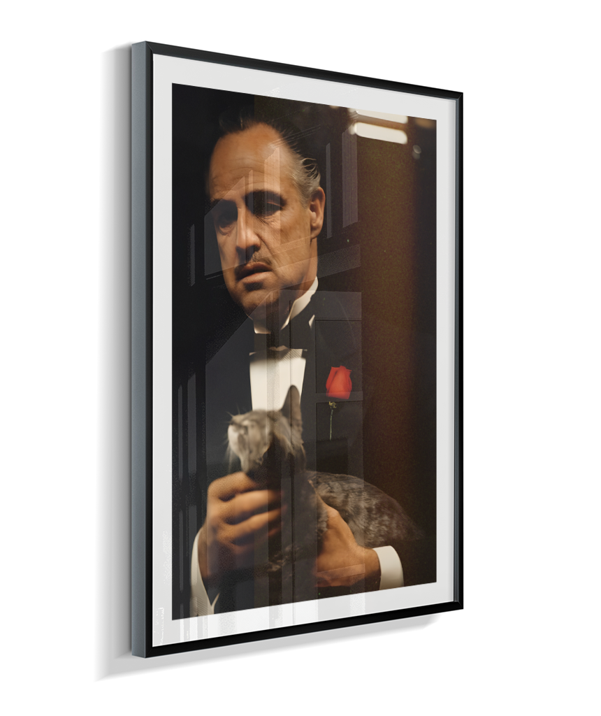 Quadro Decorativo O Poderoso Chefão - Don Vito Corleone