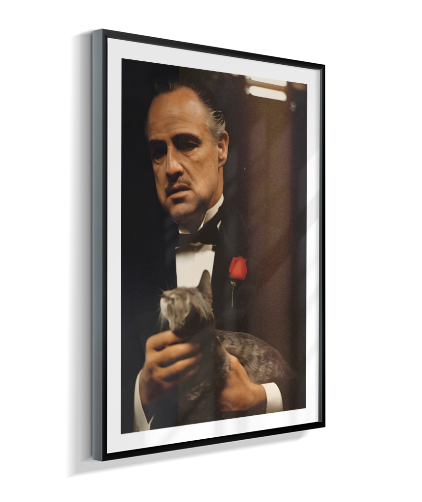 Quadro Decorativo O Poderoso Chefão - Don Vito Corleone