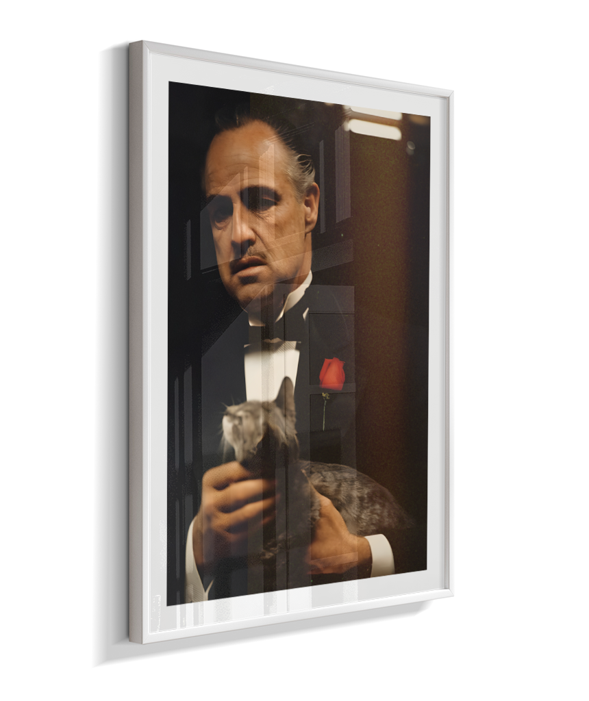 Quadro Decorativo O Poderoso Chefão - Don Vito Corleone