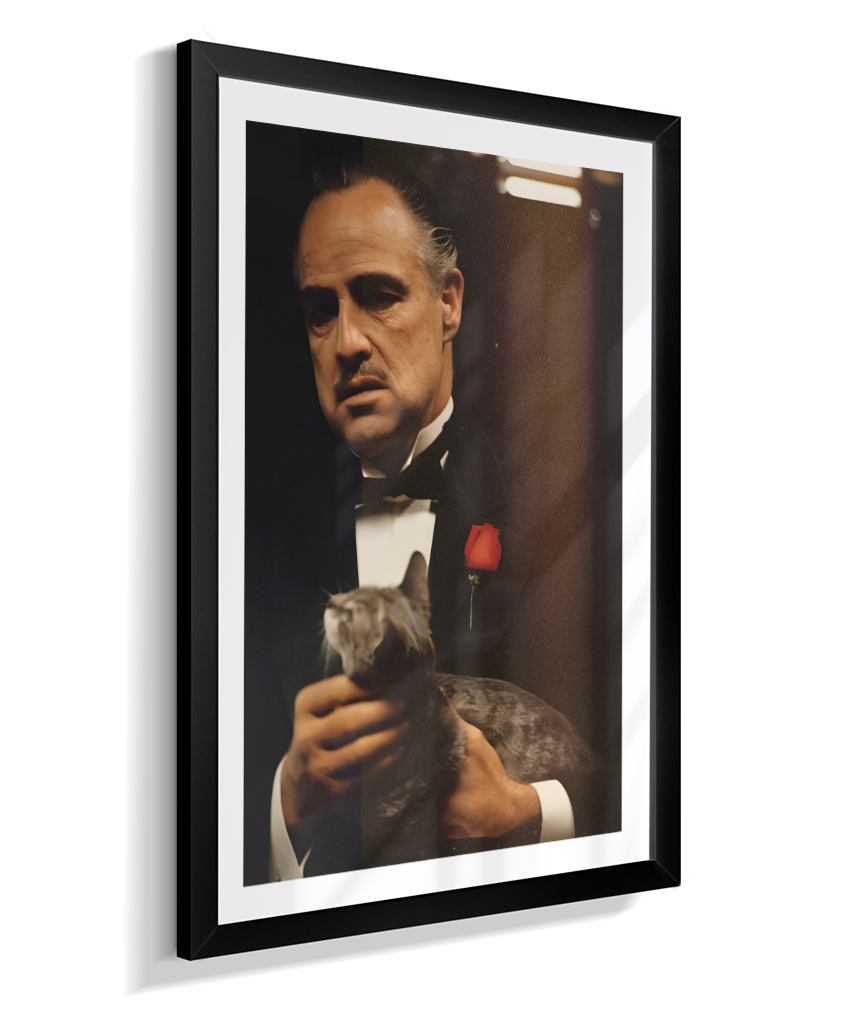 Quadro Decorativo O Poderoso Chefão - Don Vito Corleone