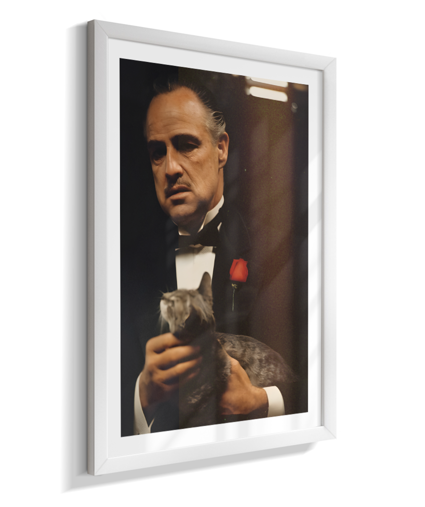 Quadro Decorativo O Poderoso Chefão - Don Vito Corleone