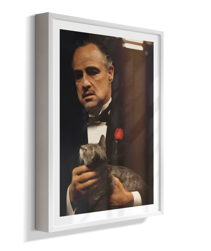 Quadro Decorativo O Poderoso Chefão - Don Vito Corleone